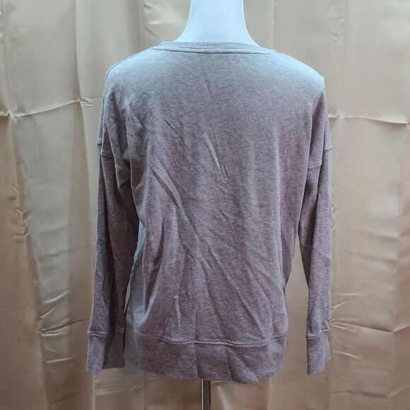 Tommy Hilfiger Gray Pullover Logo Sweatshirt Size Small - Picture 7 of 7